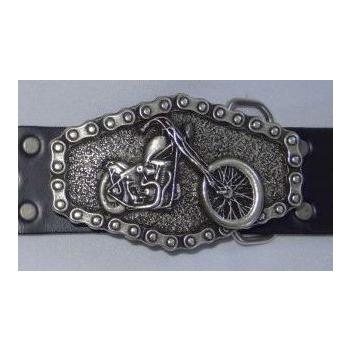 Chopper motocykl klamra stare srebro (id. 1598)